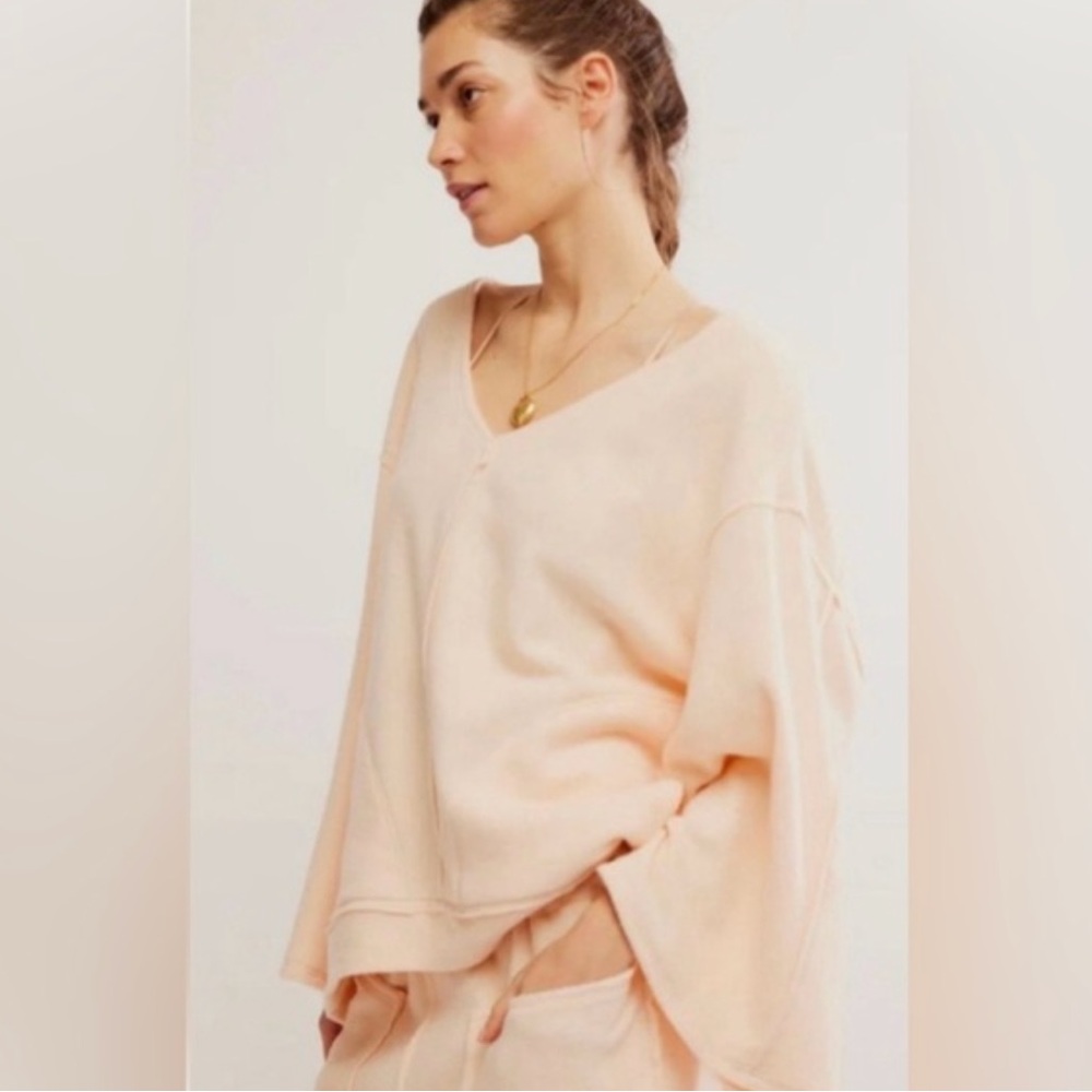 Free People Day Off Set in Peach XS
